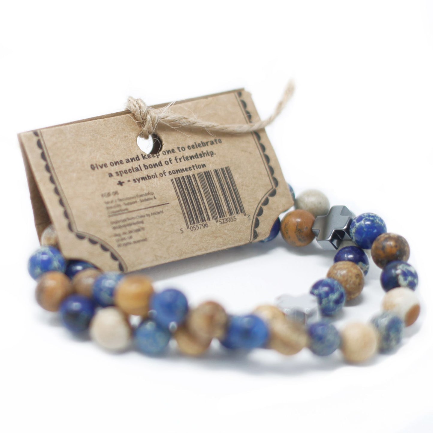 Le Duo Mélodie d'Arco Iris Bleu Cobalt & Terres Brûlées