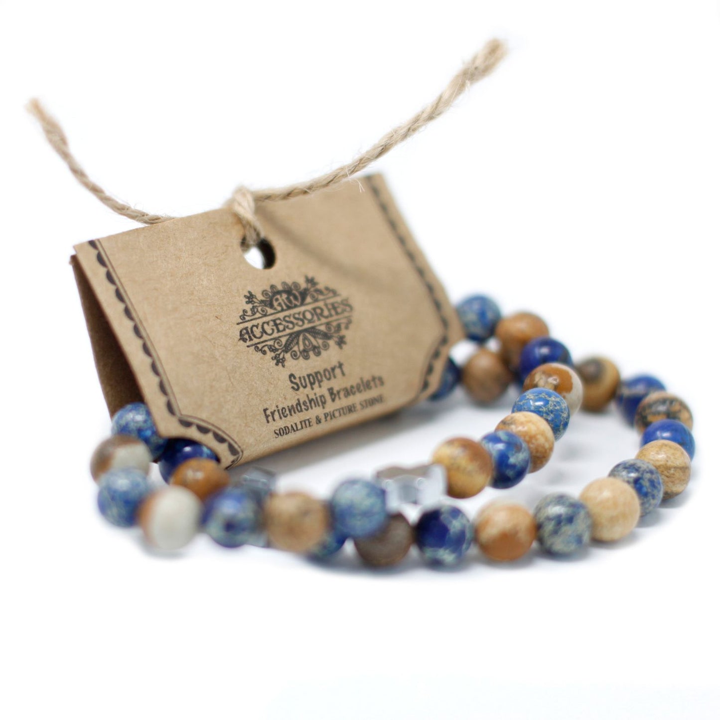 Le Duo Mélodie d'Arco Iris Bleu Cobalt & Terres Brûlées