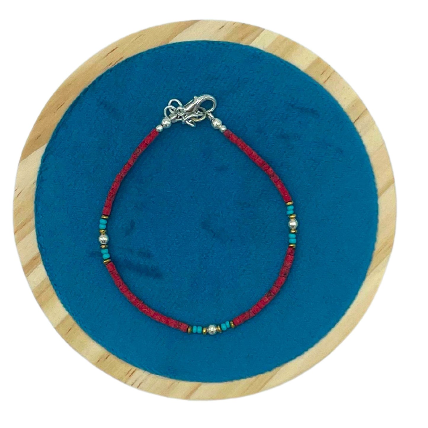 Le Bracelet Sérénité de Jade Aventurine & Perles de Lotus