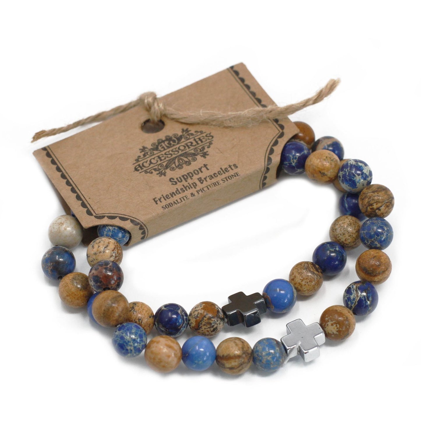 Le Duo Mélodie d'Arco Iris Bleu Cobalt & Terres Brûlées
