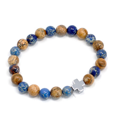 Le Duo Mélodie d'Arco Iris Bleu Cobalt & Terres Brûlées