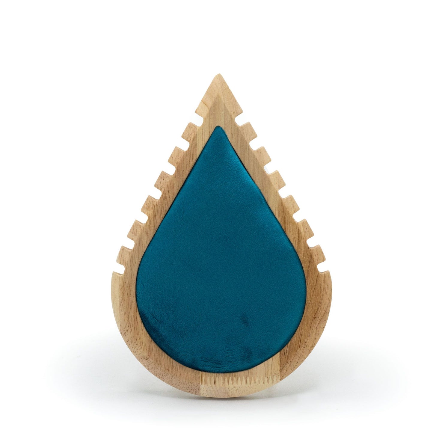 Présentoir à Colliers Goutte d'Azur – Bois & Daim